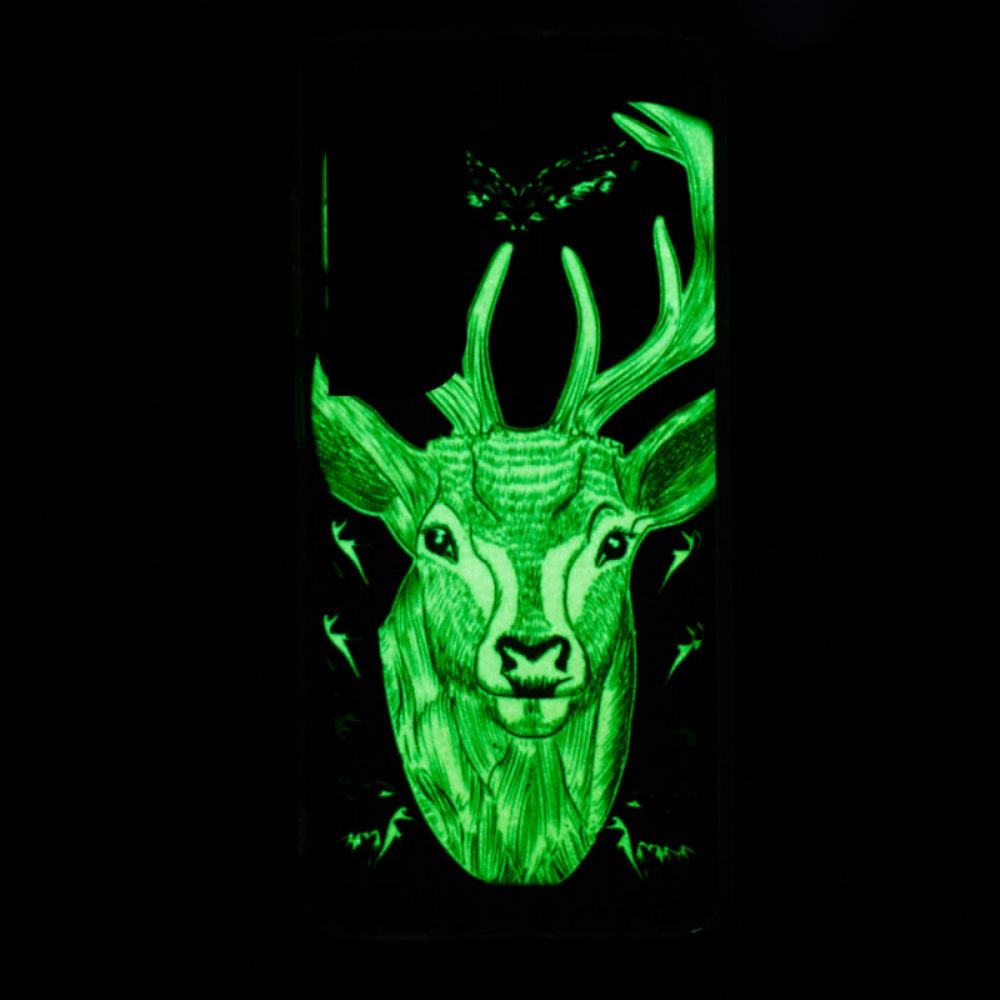 Hoesje voor Samsung Galaxy S22 Plus 5G Fluorescerend Majestueus Hert