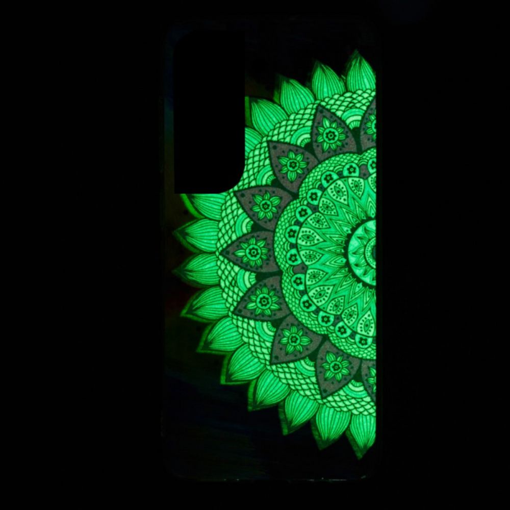 Hoesje voor Samsung Galaxy S22 Plus 5G Fluorescerende Bloemenserie