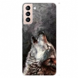 Hoesje voor Samsung Galaxy S22 Plus 5G Grote Wolf