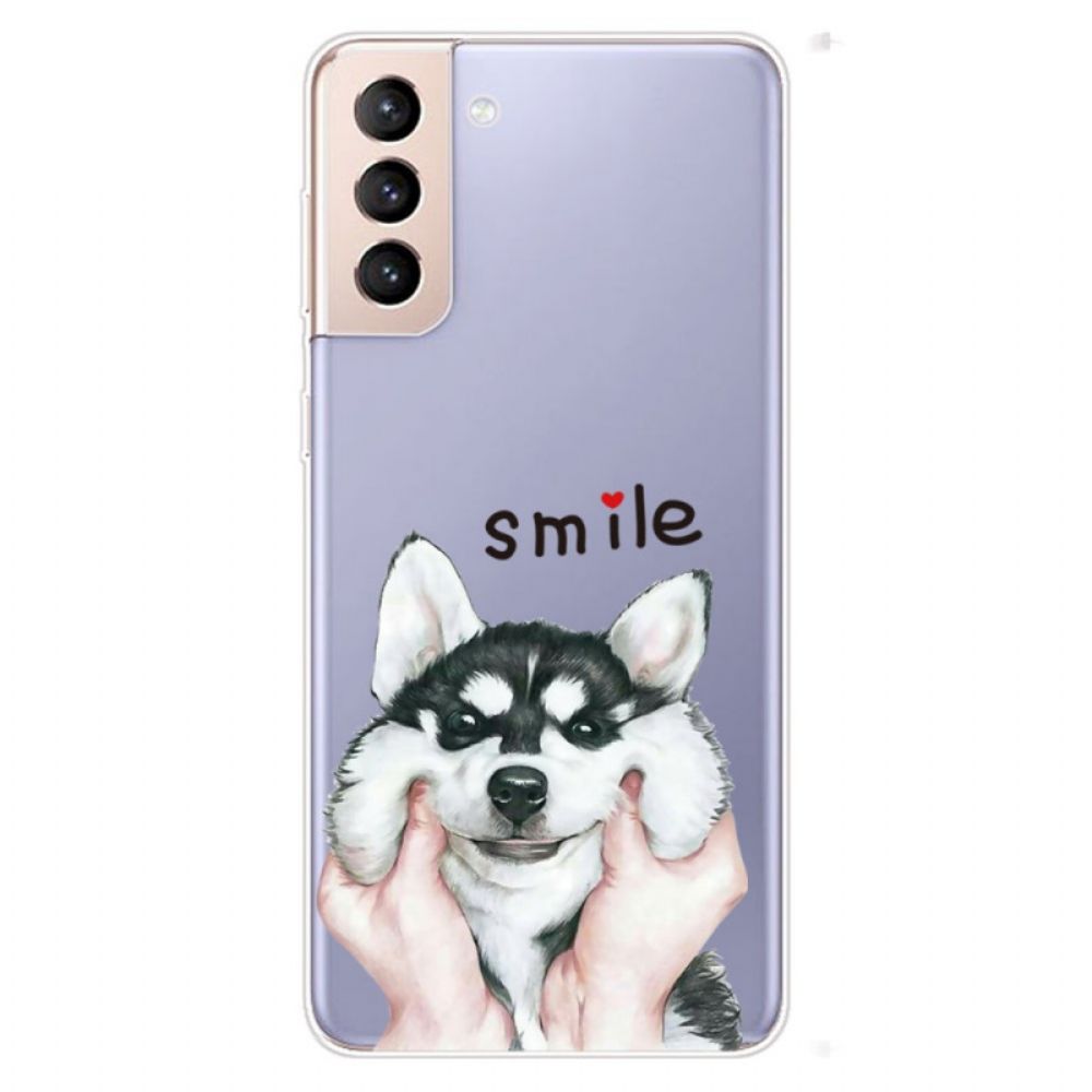 Hoesje voor Samsung Galaxy S22 Plus 5G Lach Hond