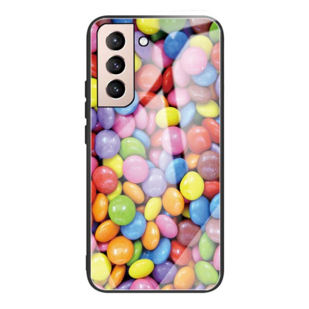 Hoesje voor Samsung Galaxy S22 Plus 5G Snoep Van Gehard Glas