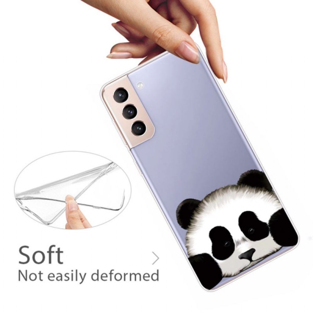 Hoesje voor Samsung Galaxy S22 Plus 5G Transparante Panda