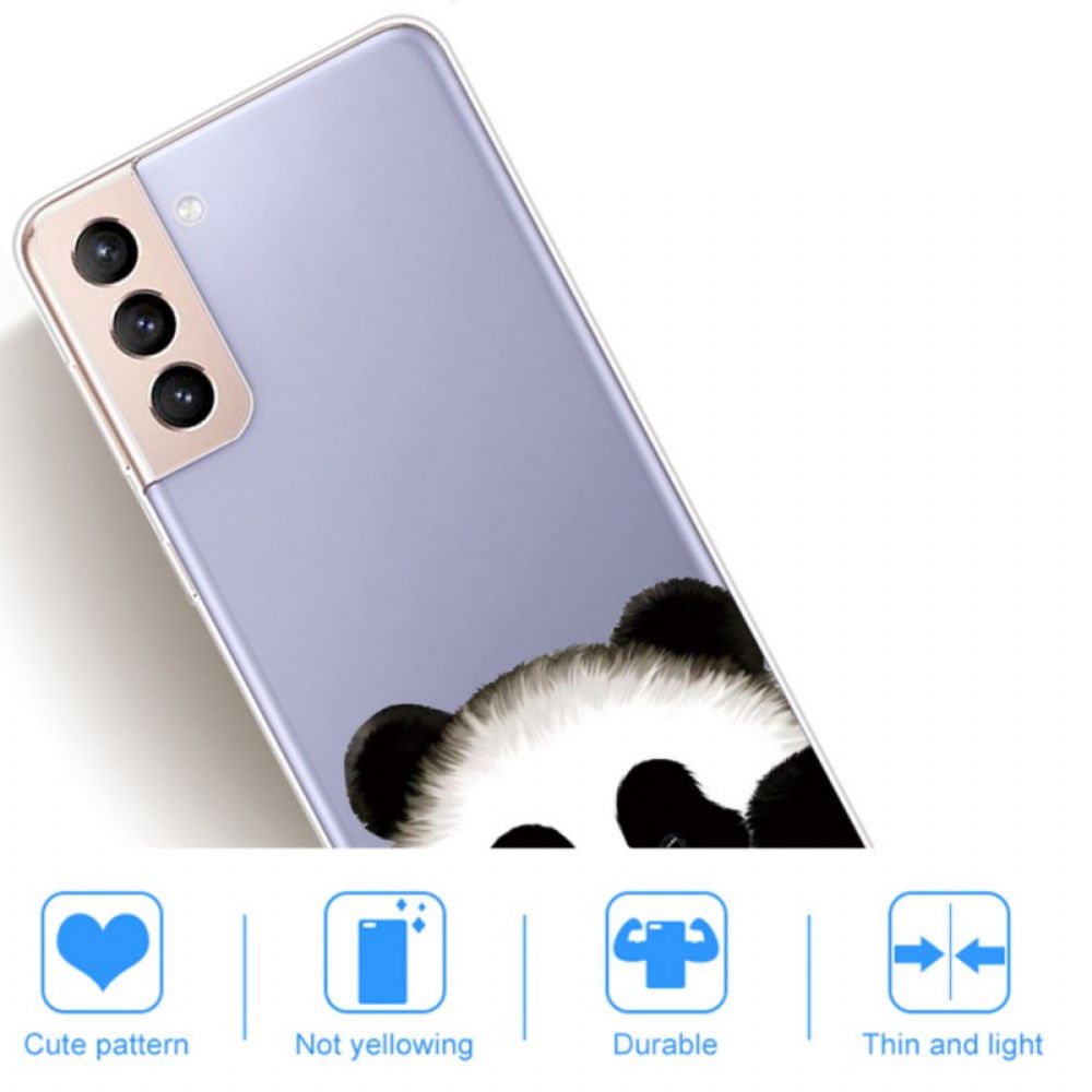 Hoesje voor Samsung Galaxy S22 Plus 5G Transparante Panda