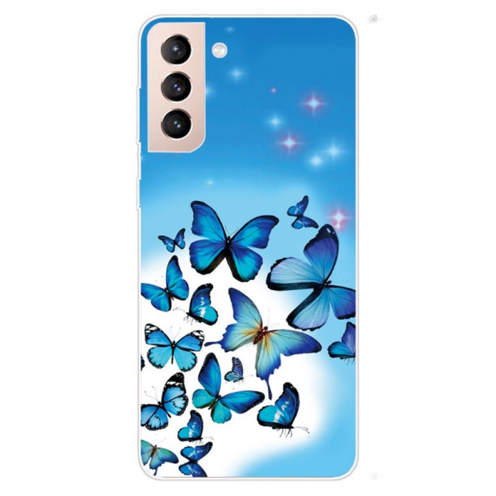 Hoesje voor Samsung Galaxy S22 Plus 5G Vlinders Vlinders 2