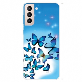 Hoesje voor Samsung Galaxy S22 Plus 5G Vlinders Vlinders 2