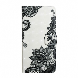 Leren Hoesje voor Samsung Galaxy S22 Plus 5G Kant