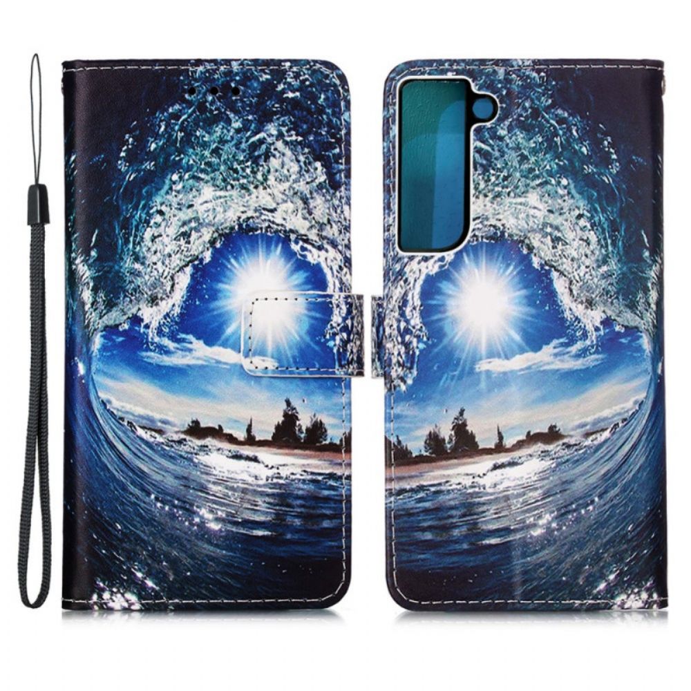 Leren Hoesje voor Samsung Galaxy S22 Plus 5G Kiff De Golf