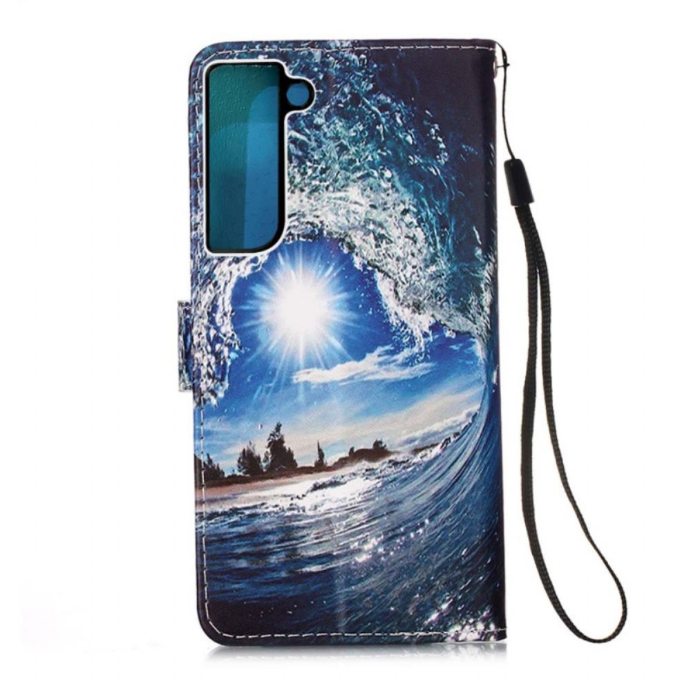 Leren Hoesje voor Samsung Galaxy S22 Plus 5G Kiff De Golf