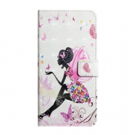 Leren Hoesje voor Samsung Galaxy S22 Plus 5G Magische Fee