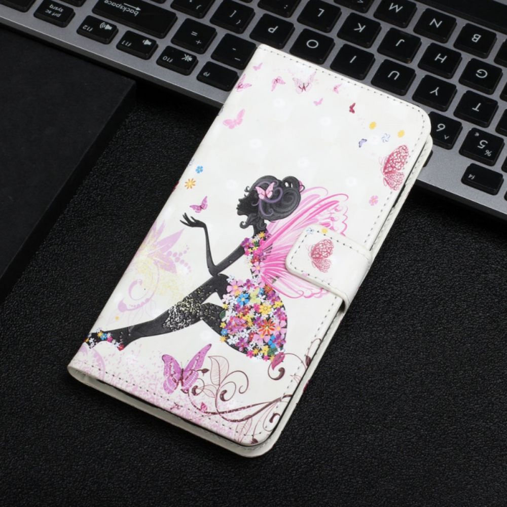 Leren Hoesje voor Samsung Galaxy S22 Plus 5G Magische Fee