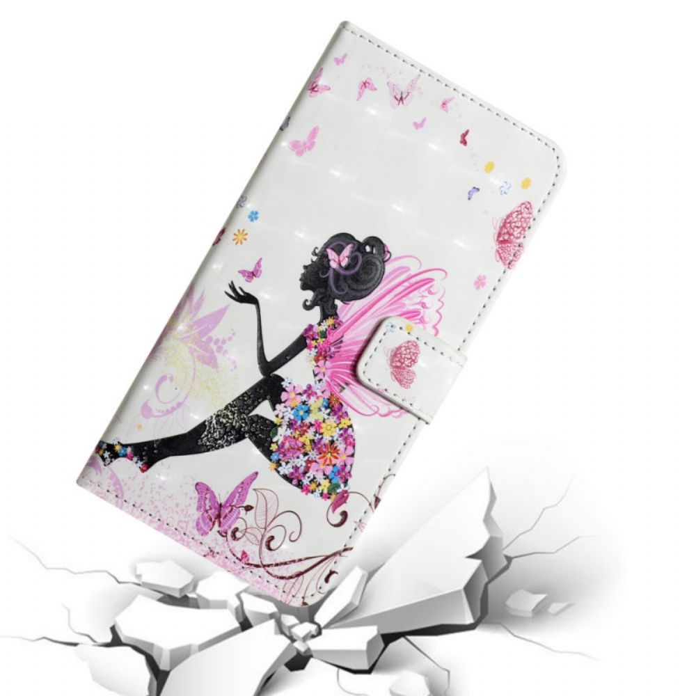 Leren Hoesje voor Samsung Galaxy S22 Plus 5G Magische Fee