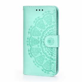 Leren Hoesje voor Samsung Galaxy S22 Plus 5G Totem Mandala