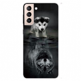 Telefoonhoesje voor Samsung Galaxy S22 Plus 5G Droom Van Puppy