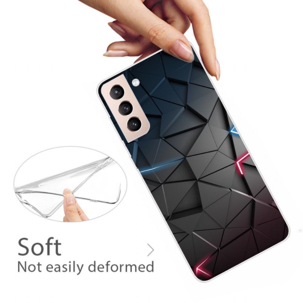 Telefoonhoesje voor Samsung Galaxy S22 Plus 5G Flexibele Geometrie