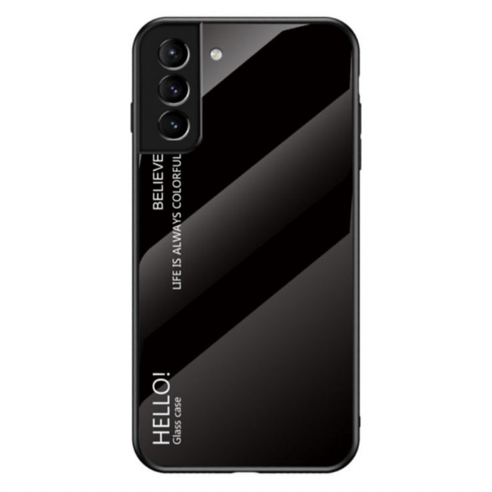 Telefoonhoesje voor Samsung Galaxy S22 Plus 5G Hallo Gehard Glas