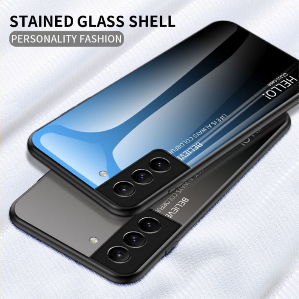 Telefoonhoesje voor Samsung Galaxy S22 Plus 5G Hallo Gehard Glas