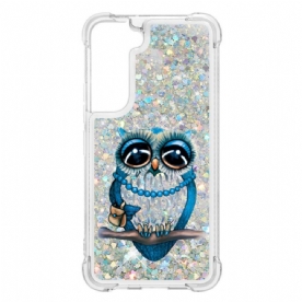 Telefoonhoesje voor Samsung Galaxy S22 Plus 5G Miss Glitteruil