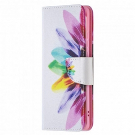 Folio-hoesje voor Huawei P50 Pro Aquarel Bloem