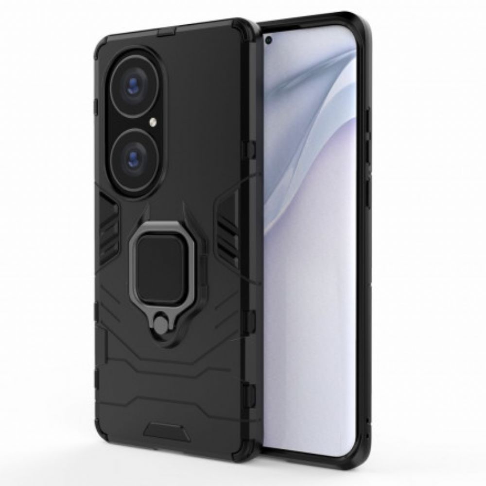 Hoesje voor Huawei P50 Pro Resistente Ring