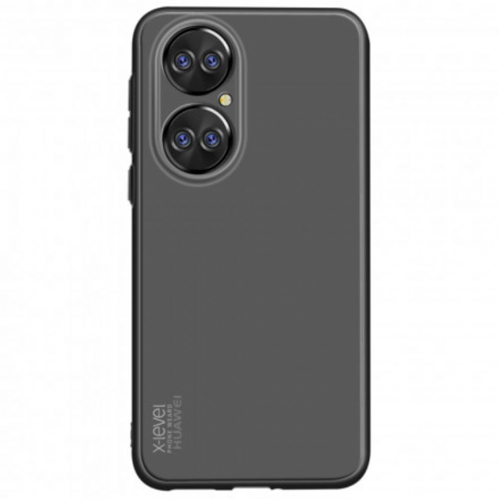 Hoesje voor Huawei P50 Pro X-level Mat Met Riem