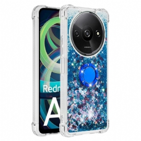 Case Hoesje Poco C61 Telefoonhoesje Glitterringsteun