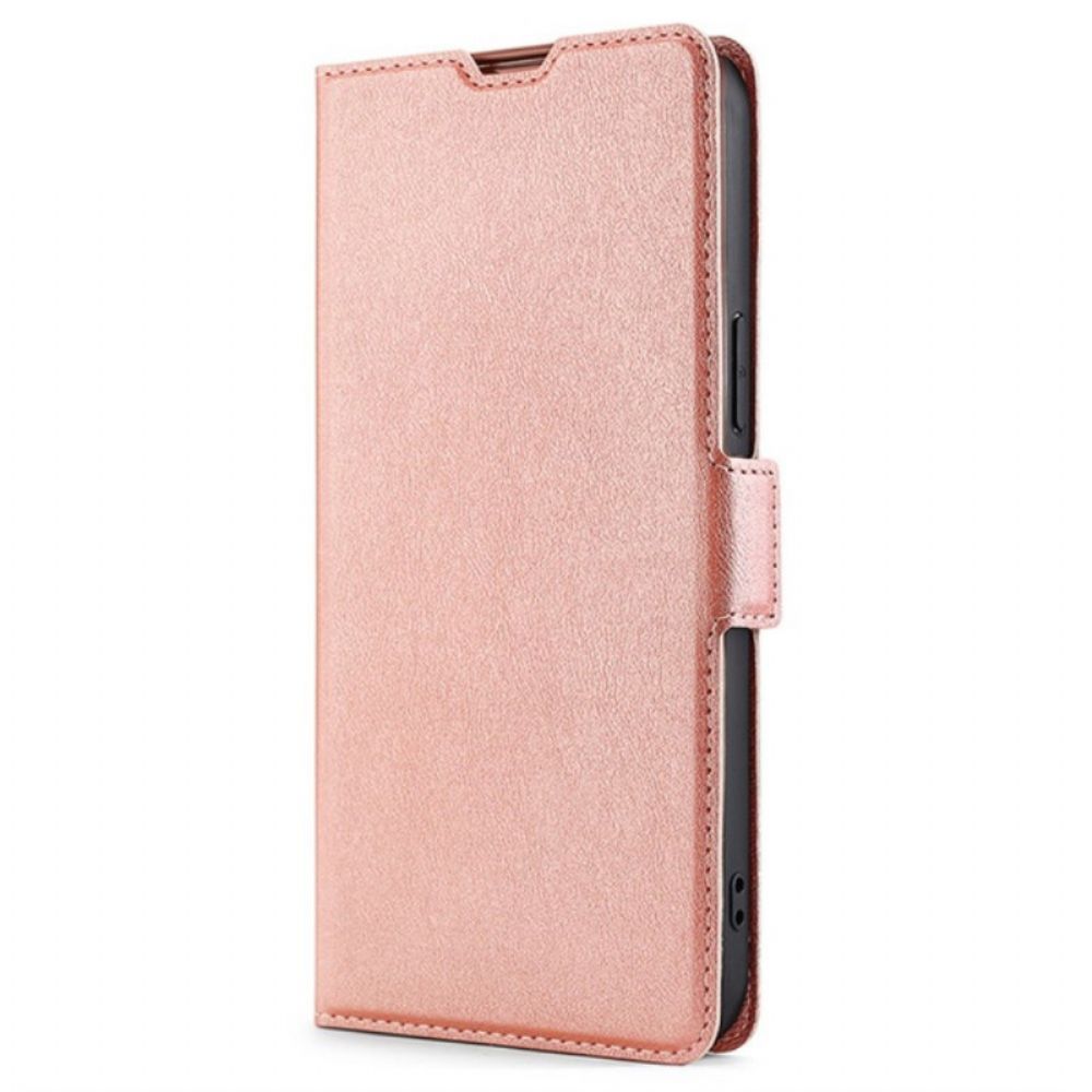 Leren Hoesje Voor Poco C61 Finesse Dubbele Sluiting