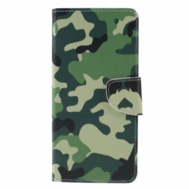 Flip Case voor Samsung Galaxy A9 Militaire Camouflage