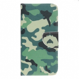 Flip Case voor Huawei P Smart Z / Honor 9X Militaire Camouflage