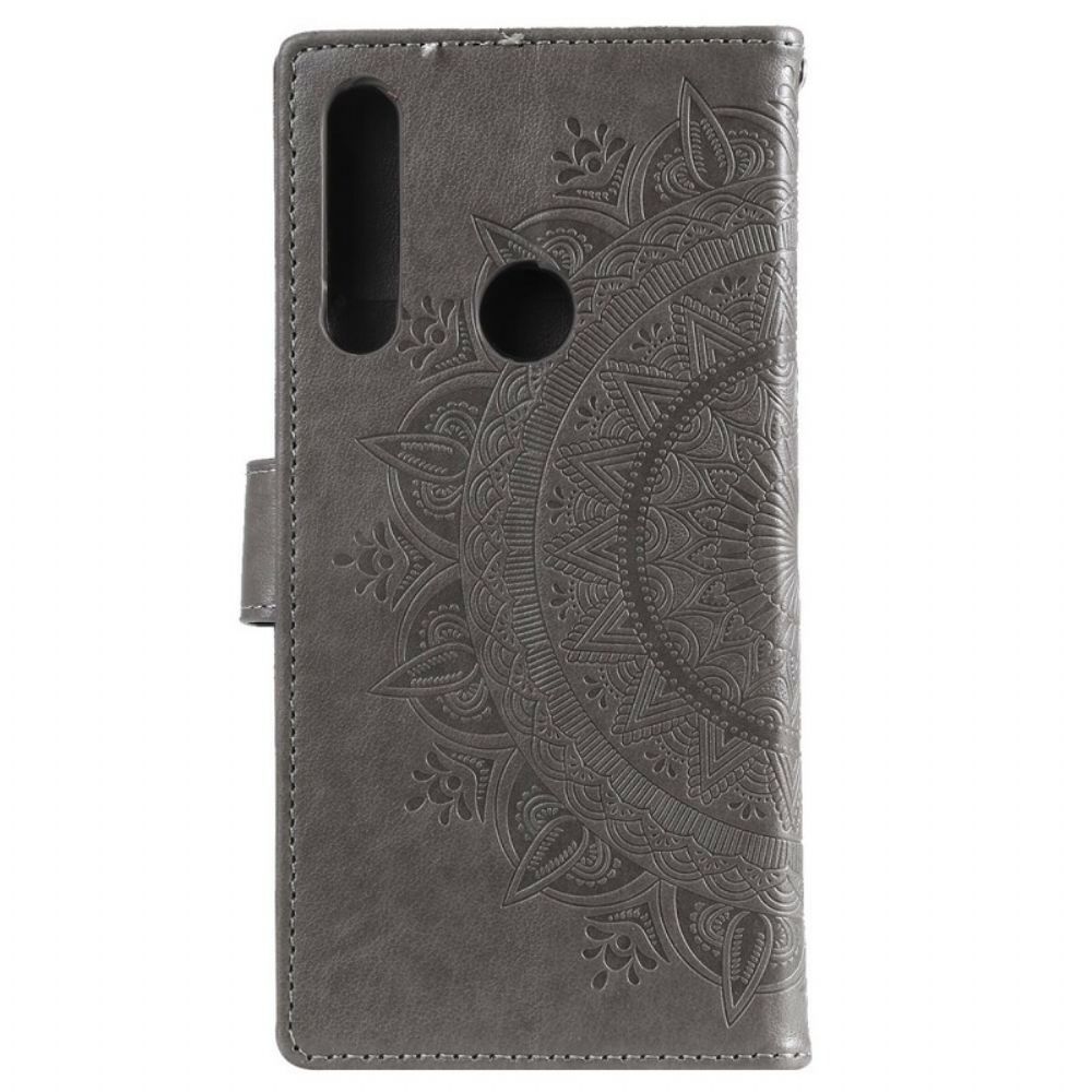 Flip Case voor Huawei P Smart Z / Honor 9X Zon Mandala