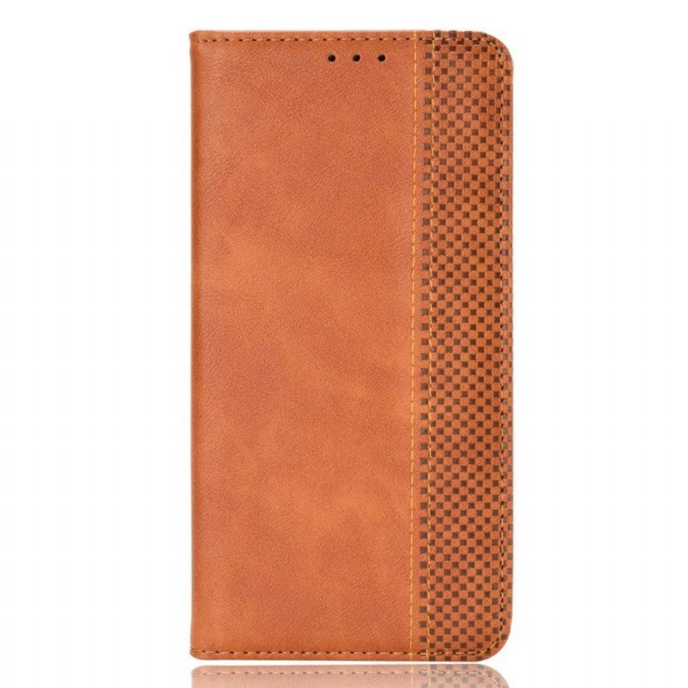 Bescherming Hoesje voor Xiaomi Redmi Note 12 4G Folio-hoesje Gestileerde Lederen Stijl