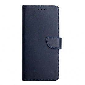 Folio-hoesje voor Xiaomi Redmi Note 12 4G Echt Nappaleer