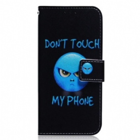 Folio-hoesje voor Xiaomi Redmi Note 12 4G Emoji-telefoon