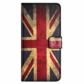 Folio-hoesje voor Xiaomi Redmi Note 12 4G Engelse Vlag