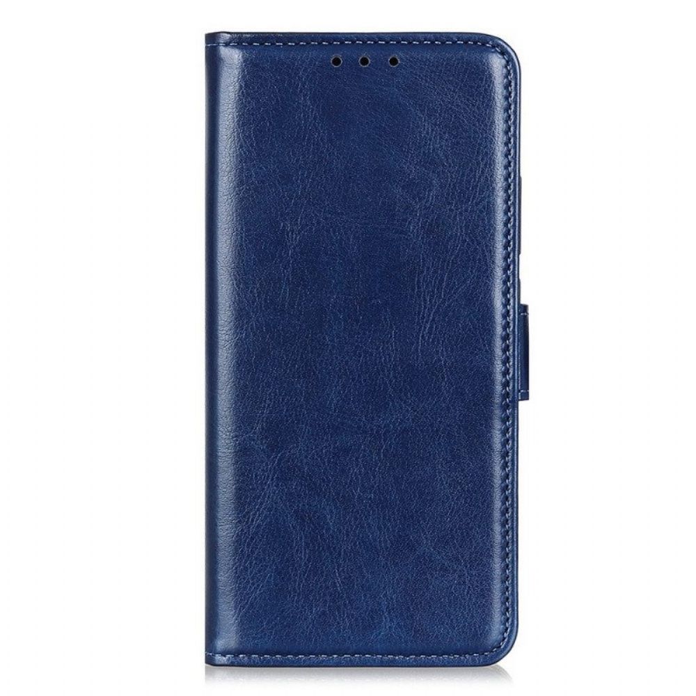 Folio-hoesje voor Xiaomi Redmi Note 12 4G Imitatie Lakleer