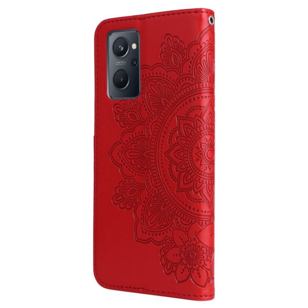 Flip Case voor Realme 9i Bloemenmandala