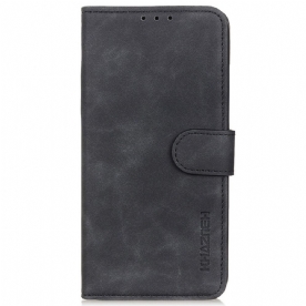 Flip Case voor Realme 9i Vintage Leereffect Khazneh