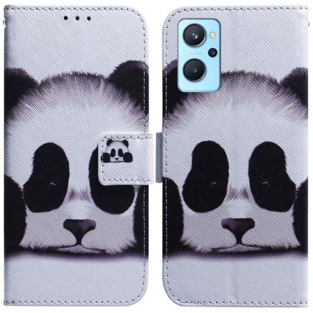 Leren Hoesje voor Realme 9i Panda