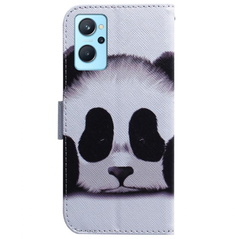 Leren Hoesje voor Realme 9i Panda