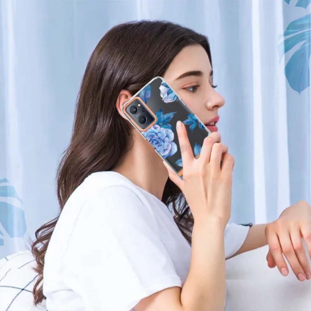 Telefoonhoesje voor Realme 9i Bloemen Leven Het Leven Waar Je Van Houdt