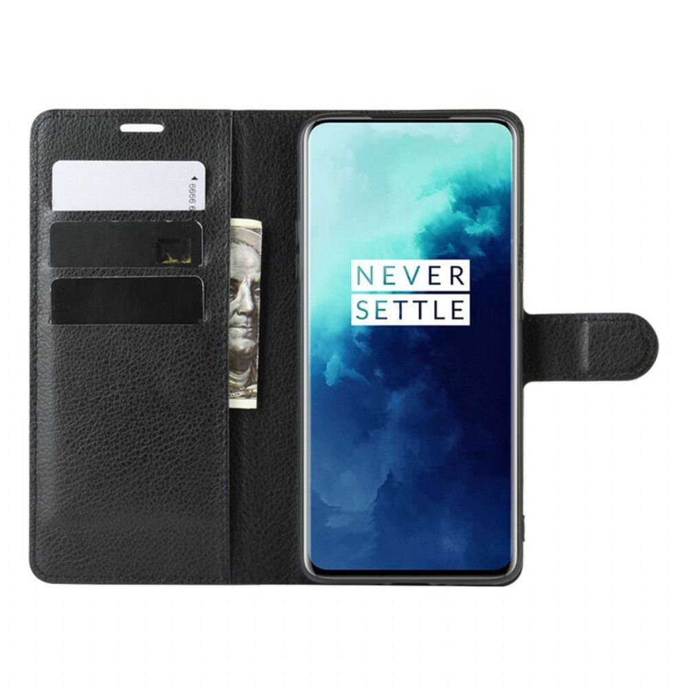 Folio-hoesje voor OnePlus 7T Pro Klassiek