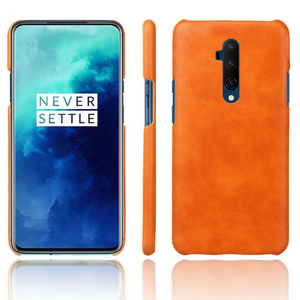 Hoesje voor OnePlus 7T Pro Ksq Leereffect