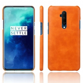 Hoesje voor OnePlus 7T Pro Ksq Leereffect