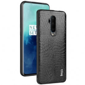 Telefoonhoesje voor OnePlus 7T Pro Imak Croco-serie