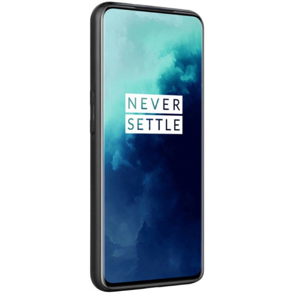 Telefoonhoesje voor OnePlus 7T Pro Imak Croco-serie