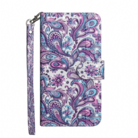 Folio-hoesje voor Honor 20 Lite / 20e Bloemen Patronen