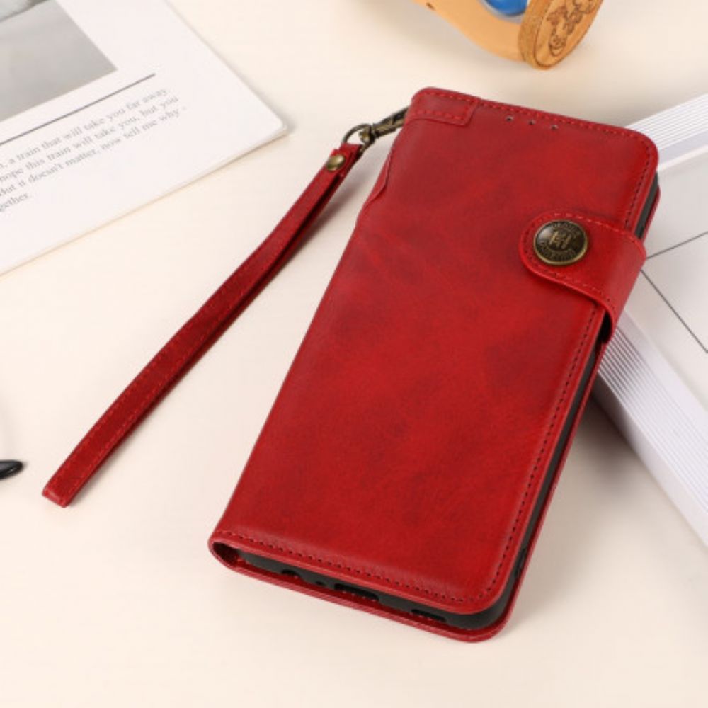 Flip Case voor Sony Xperia 1 III Khazneh Magnetische Knop