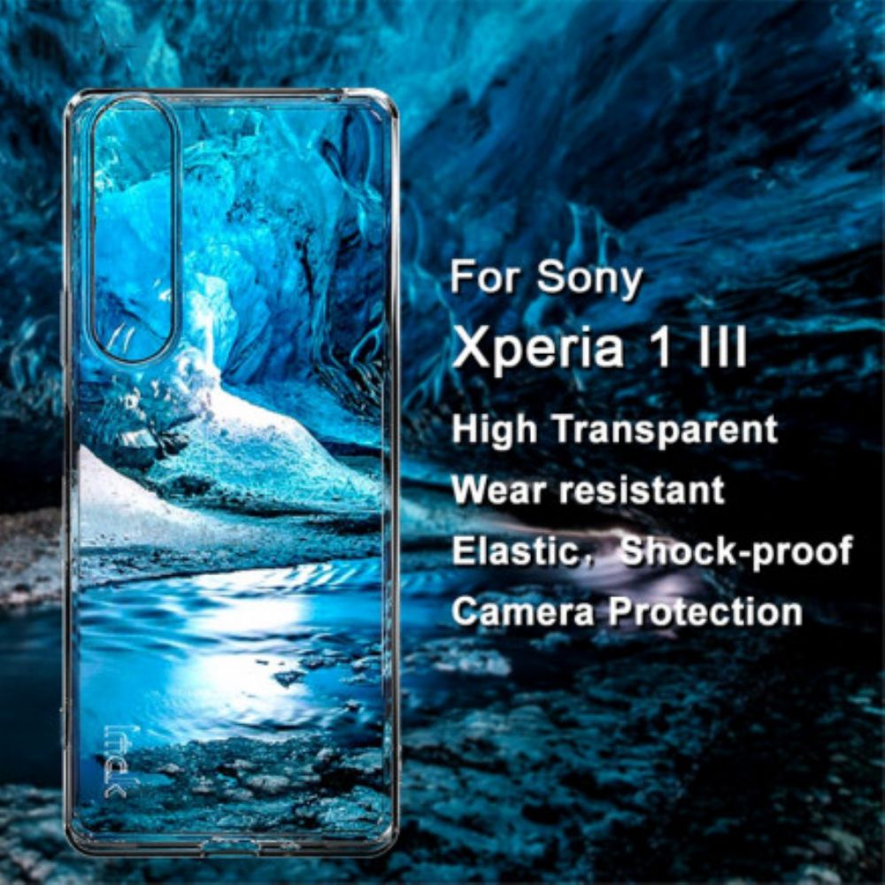 Hoesje voor Sony Xperia 1 III Imak Transparant