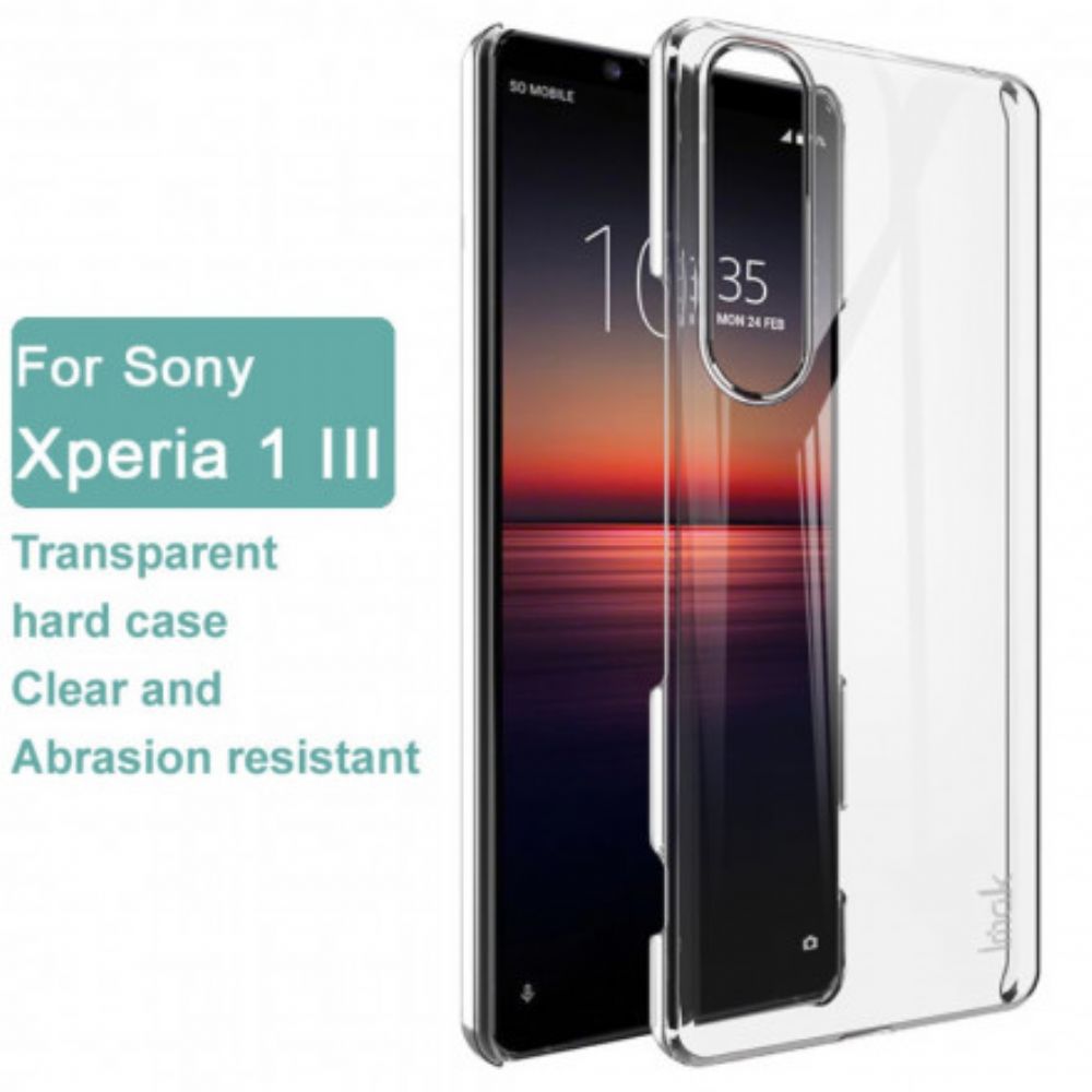 Telefoonhoesje voor Sony Xperia 1 III Imak Helder Kristal