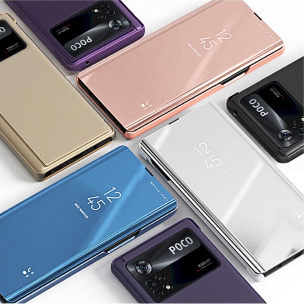 Bescherming Hoesje voor Poco X4 Pro 5G Spiegel