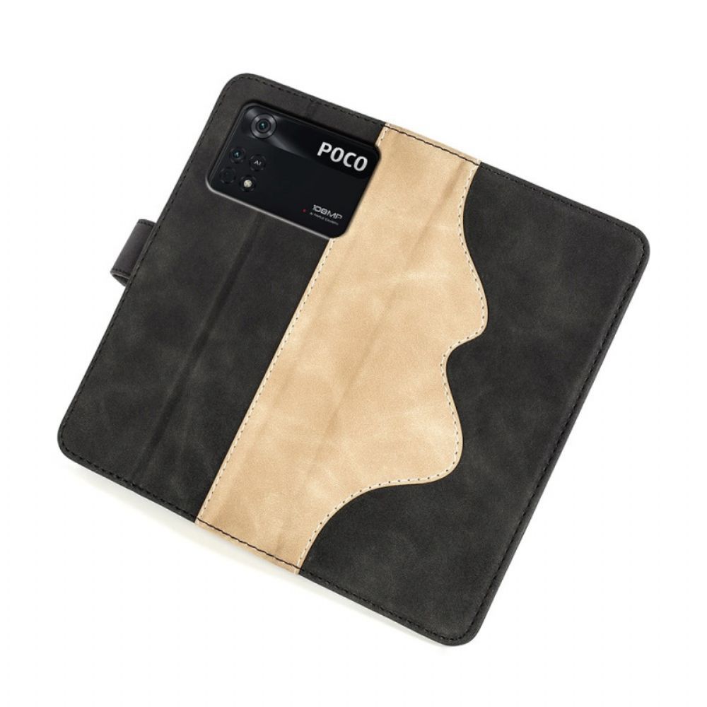 Folio-hoesje voor Poco X4 Pro 5G Grafisch Patroon